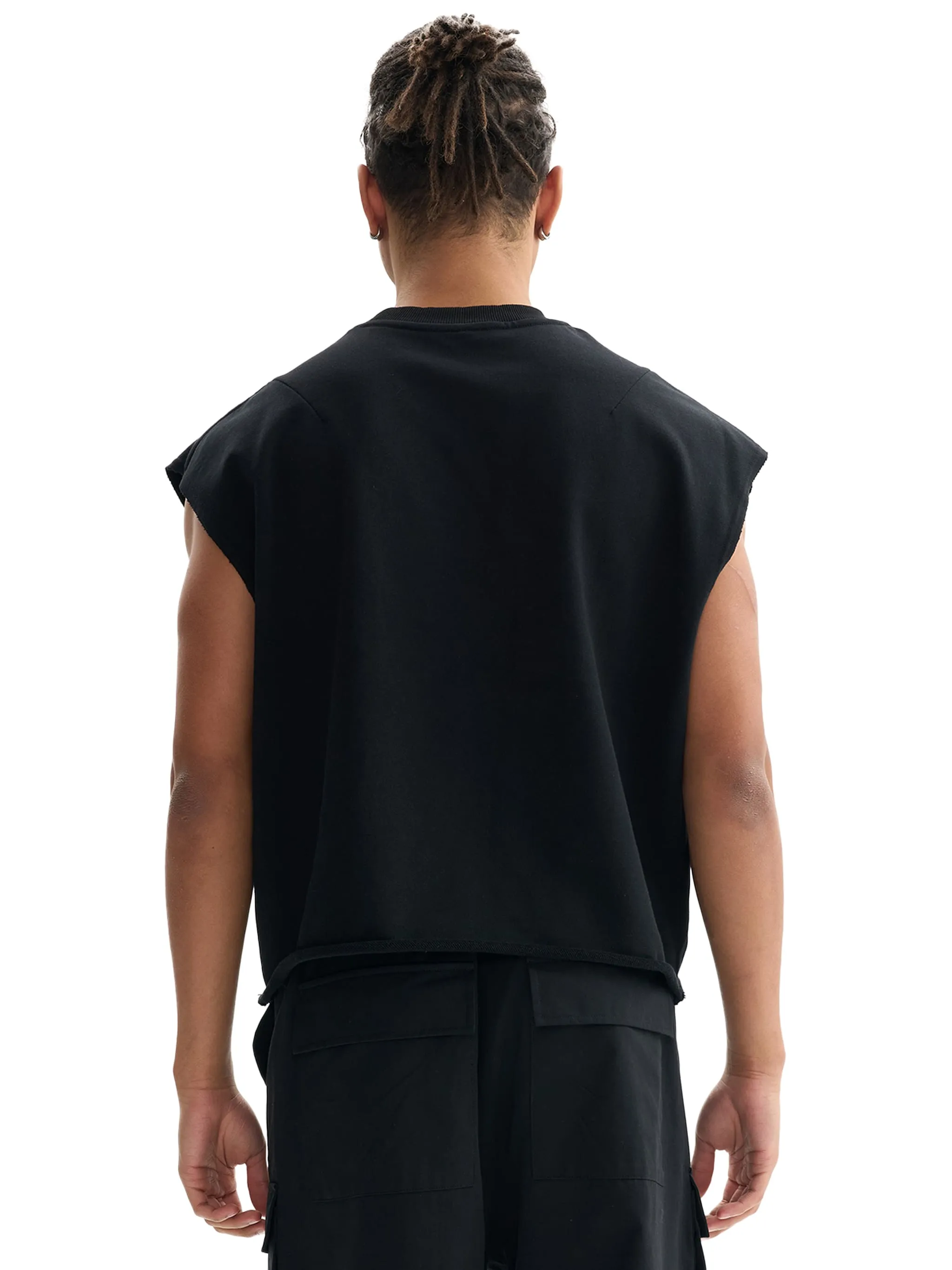 French Terry Boxy Tank Top